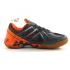 Apacs Cushion Power SP-609-YS Grey Orange Badminton Shoes With Improved Cushioning